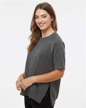 Load image into Gallery viewer, MV Sport - Women's French Terry Short Sleeve Crewneck Pullover
