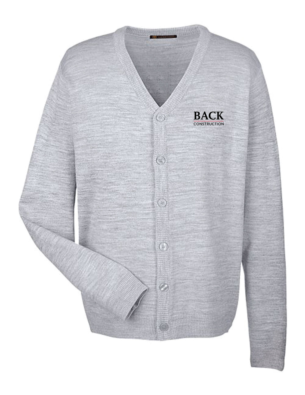Harriton Women's V-Neck Button Cardigan Sweater