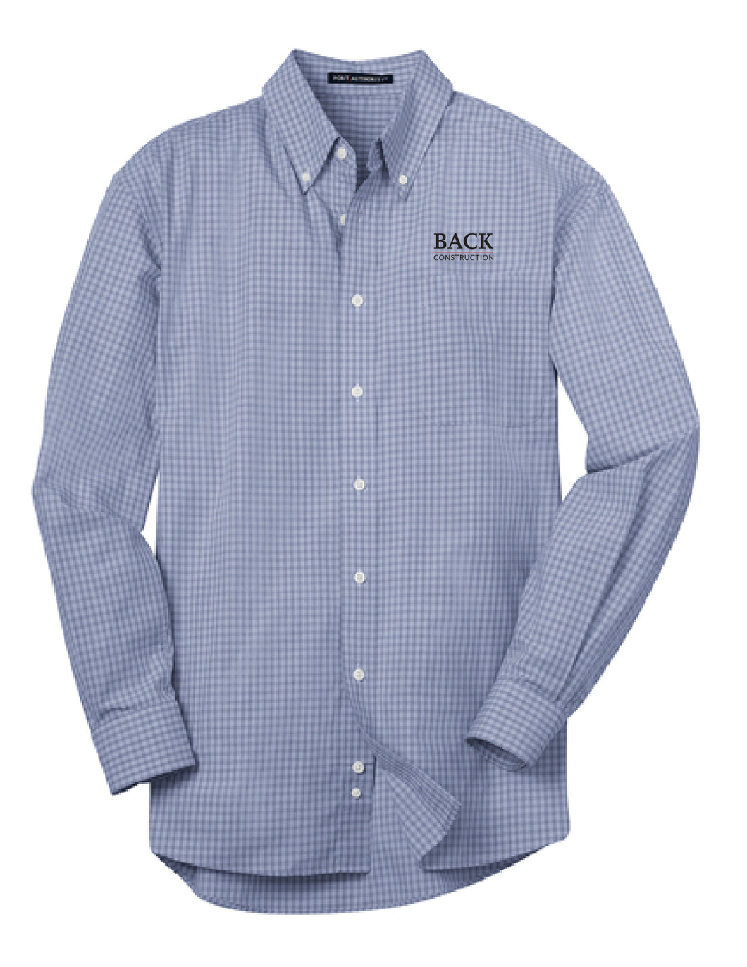 Port Authority Plaid Pattern Easy Care Shirt