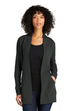 Load image into Gallery viewer, Port Authority Women&#39;s Microterry Cardigan
