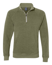 Load image into Gallery viewer, J. America Men&#39;s Triblend Quarter-Zip Sweatshirt
