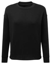 Load image into Gallery viewer, TriDri Women&#39;s Billie Side Zip Crewneck Sweatshirt
