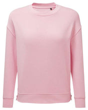 Load image into Gallery viewer, TriDri Women&#39;s Billie Side Zip Crewneck Sweatshirt
