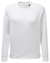 Load image into Gallery viewer, TriDri Women&#39;s Billie Side Zip Crewneck Sweatshirt
