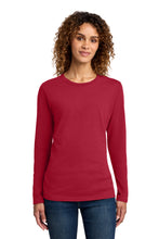 Load image into Gallery viewer, Port &amp; Co Women's Long Sleeve Core Cotton Tee
