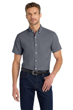 Load image into Gallery viewer, Port Authority Short Sleeve SuperPro Oxford Shirt
