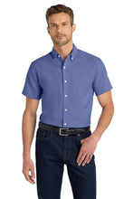 Load image into Gallery viewer, Port Authority Short Sleeve SuperPro Oxford Shirt
