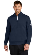 Load image into Gallery viewer, Nike Club Fleece Sleeve Swoosh 1/2-Zip - nkdx6718

