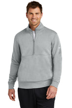 Load image into Gallery viewer, Nike Club Fleece Sleeve Swoosh 1/2-Zip - nkdx6718
