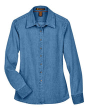 Load image into Gallery viewer, Harriton Women&#39;s Denim Shirt
