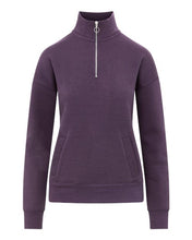Load image into Gallery viewer, MV Sport - Women&#39;s Fleece Quarter Zip Sweatshirt
