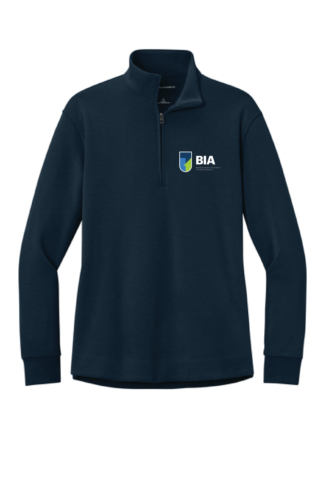 Port Authority Ladies Pique 1/4-Zip - Navy