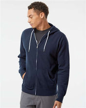 Load image into Gallery viewer, Unisex Lightweight Full-Zip Hooded Sweatshirt
