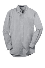Load image into Gallery viewer, Port Authority Plaid Pattern Easy Care Shirt
