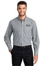 Load image into Gallery viewer, Port Authority Long Sleeve Gingham Easy Care Shirt
