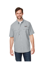 Load image into Gallery viewer, Dri Duck Men&#39;s Crossroad Dobby Short-Sleeve Woven Shirt
