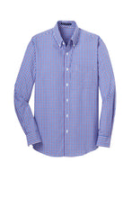 Load image into Gallery viewer, Port Authority Long Sleeve Gingham Easy Care Shirt
