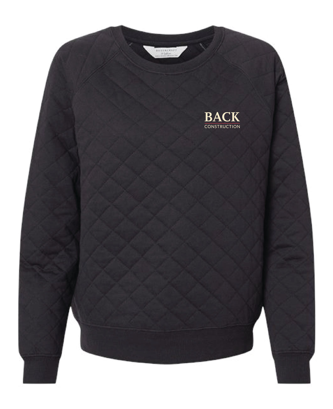 Boxercraft Women's Quilted Crewneck Pullover