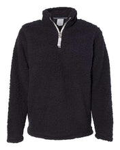 Load image into Gallery viewer, J. America Ladies Sherpa 1/2 Zip Pullover
