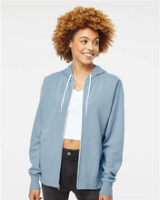 Load image into Gallery viewer, Unisex Lightweight Full-Zip Hooded Sweatshirt
