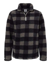 Load image into Gallery viewer, J. America Ladies Sherpa 1/2 Zip Pullover
