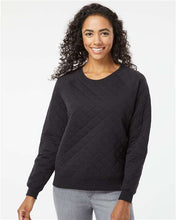 Load image into Gallery viewer, Boxercraft Women&#39;s Quilted Crewneck Pullover
