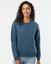 Load image into Gallery viewer, Boxercraft Women&#39;s Quilted Crewneck Pullover

